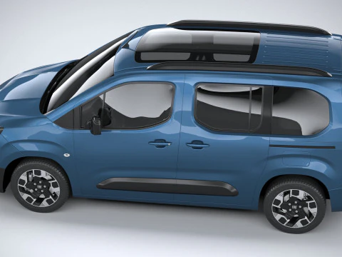 Fiat Doblo Passenger 2024 3D Model