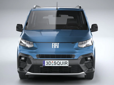 Fiat Doblo Passenger 2024 3D Model