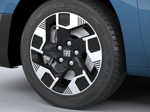 Fiat Doblo Passenger 2024 3D Model