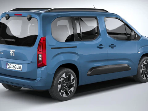 Fiat Doblo Passenger 2024 3D Model