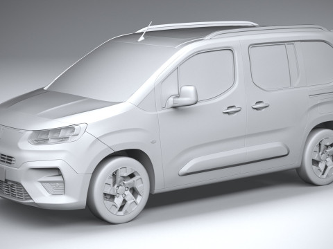 Fiat Doblo Passenger 2024 Modelo 3D