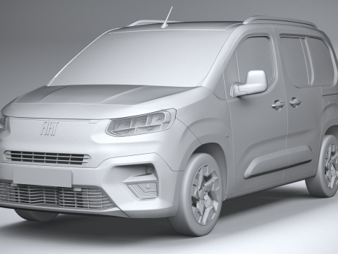 Fiat Doblo Passenger 2024 Modelo 3D