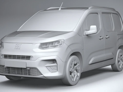 Fiat Doblo Passenger 2024 3D Model