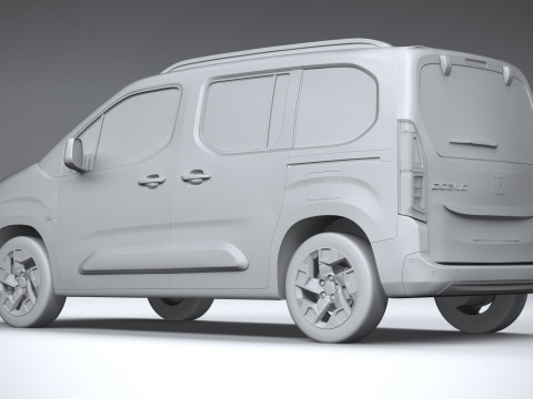 Fiat Doblo Passenger 2024 Modelo 3D