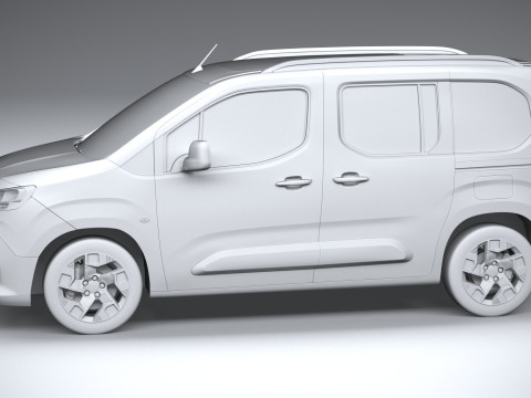 Fiat Doblo Passenger 2024 Modelo 3D