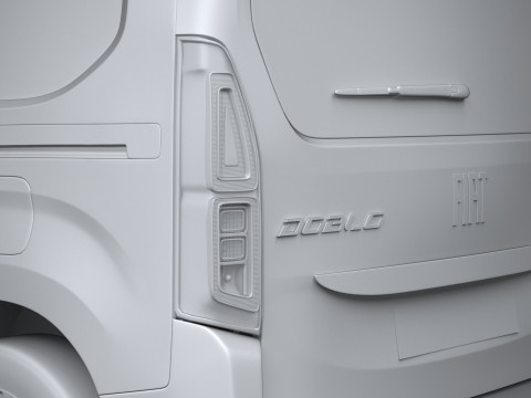 Fiat Doblo Passenger 2024 Modelo 3D