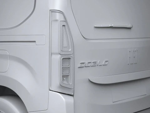 Fiat Doblo Passenger 2024 3D Model