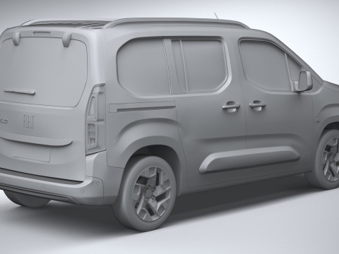 Fiat Doblo Passenger 2024 Modelo 3D
