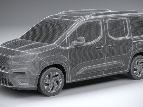 Fiat Doblo Passenger 2024 Modelo 3D