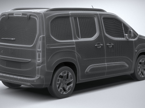 Fiat Doblo Passenger 2024 Modelo 3D