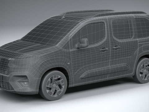 Fiat Doblo Passenger 2024 Modelo 3D