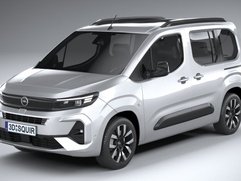 Opel Combo Passenger 2024 Model 3D