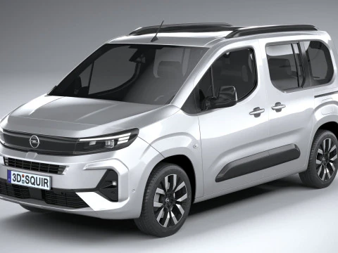 Opel Combo Passenger 2024 3D Model
