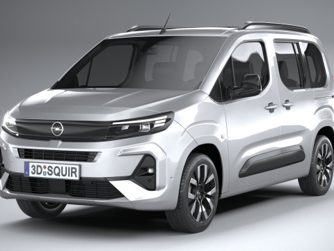 Opel Combo Passenger 2024 Model 3D