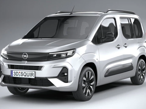 Opel Combo Passenger 2024 3D Model