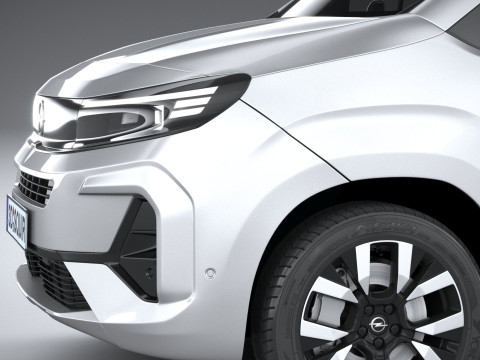 Opel Combo Passenger 2024 Model 3D