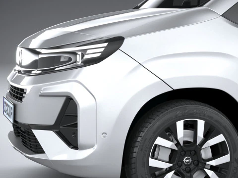 Opel Combo Passenger 2024 3D Model