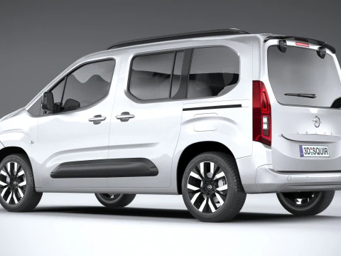 Opel Combo Passenger 2024 3D Model