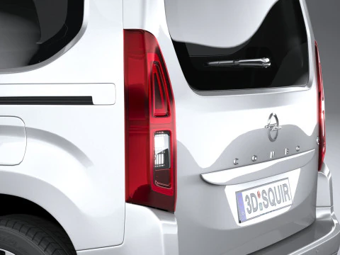 Opel Combo Passenger 2024 3D Model
