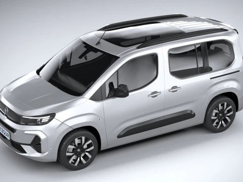Opel Combo Passenger 2024 3D Model