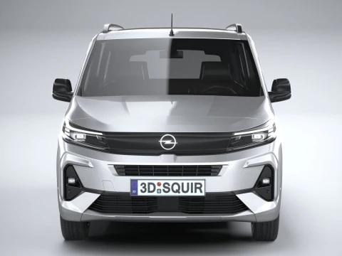 Opel Combo Passenger 2024 3D Model