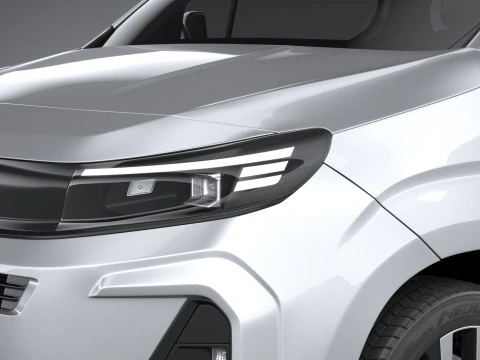 Opel Combo Passenger 2024 3D Model