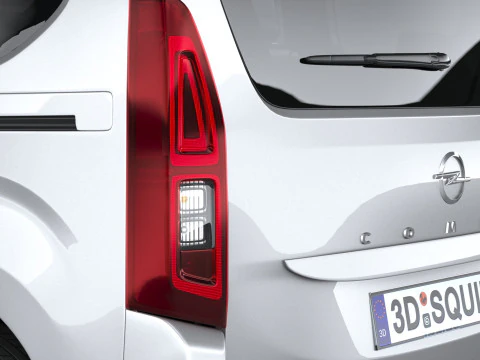 Opel Combo Passenger 2024 3D Model