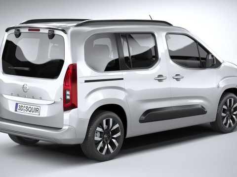 Opel Combo Passenger 2024 Model 3D