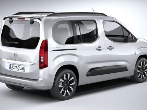 Opel Combo Passenger 2024 3D Model