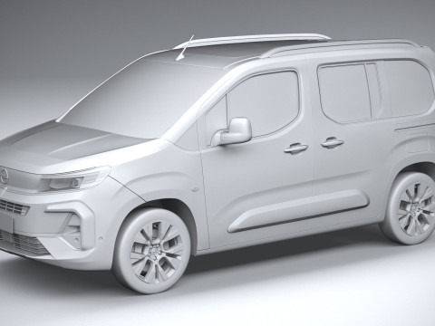 Opel Combo Passenger 2024 Model 3D