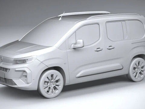 Opel Combo Passenger 2024 3D Model