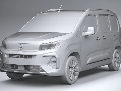 Opel Combo Passenger 2024 3D Model
