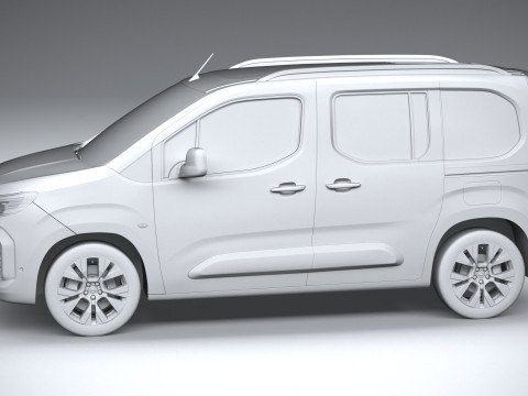 Opel Combo Passenger 2024 Model 3D