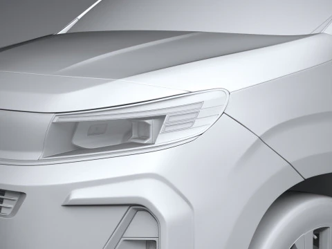 Opel Combo Passenger 2024 3D Model