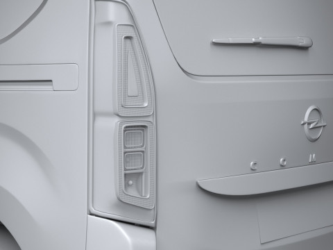 Opel Combo Passenger 2024 Model 3D