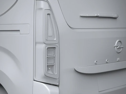 Opel Combo Passenger 2024 3D Model