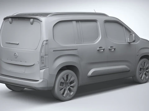 Opel Combo Passenger 2024 3D Model
