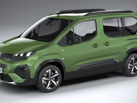 Peugeot Rifter 2024 3D Model