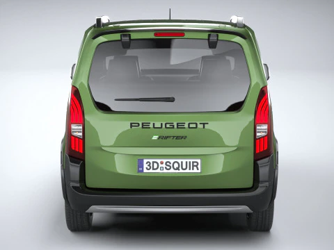 Peugeot Rifter 2024 3D Model