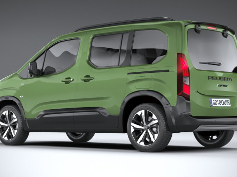 Peugeot Rifter 2024 Modello 3D