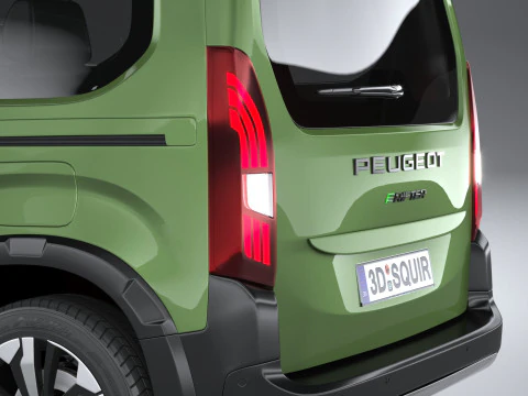 Peugeot Rifter 2024 3D Model