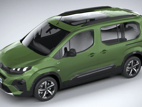 Peugeot Rifter 2024 3D Model