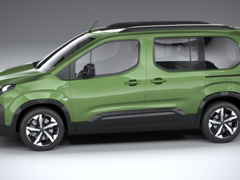 Peugeot Rifter 2024 Modello 3D