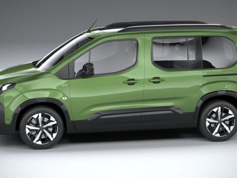 Peugeot Rifter 2024 3D Model