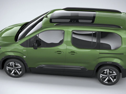 Peugeot Rifter 2024 3D Model
