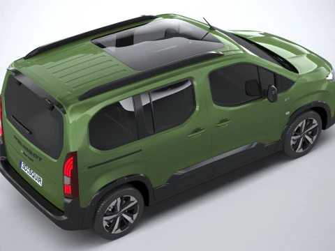 Peugeot Rifter 2024 3D Model