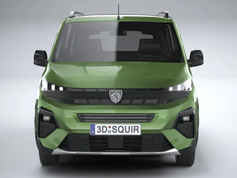Peugeot Rifter 2024 3D Model