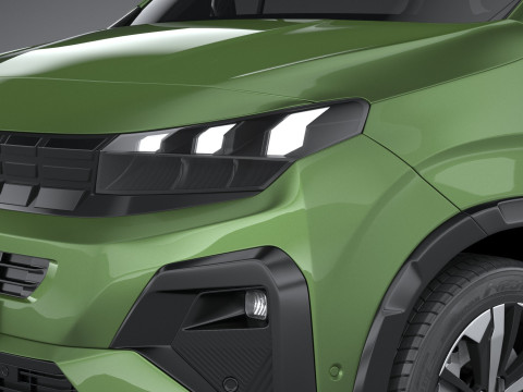 Peugeot Rifter 2024 Modello 3D