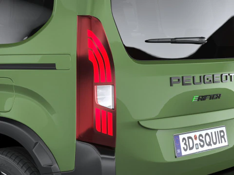 Peugeot Rifter 2024 3D Model