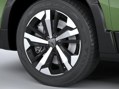 Peugeot Rifter 2024 Modello 3D